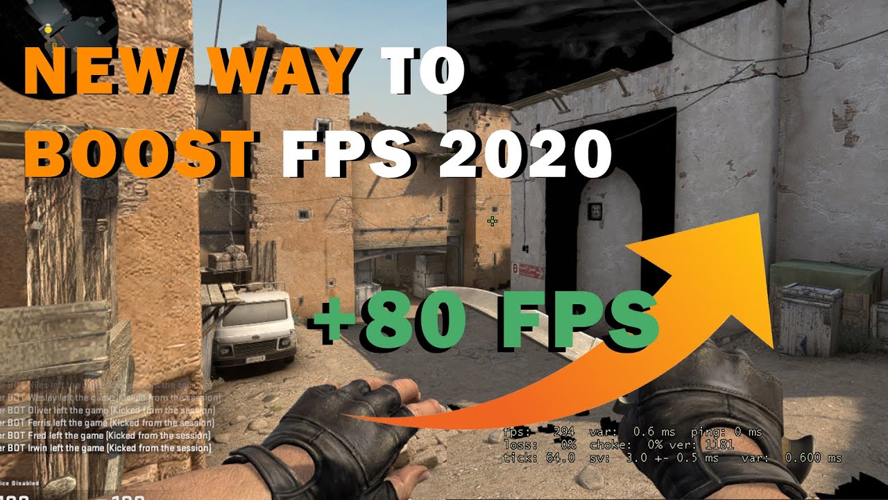 how to get more fps in csgo